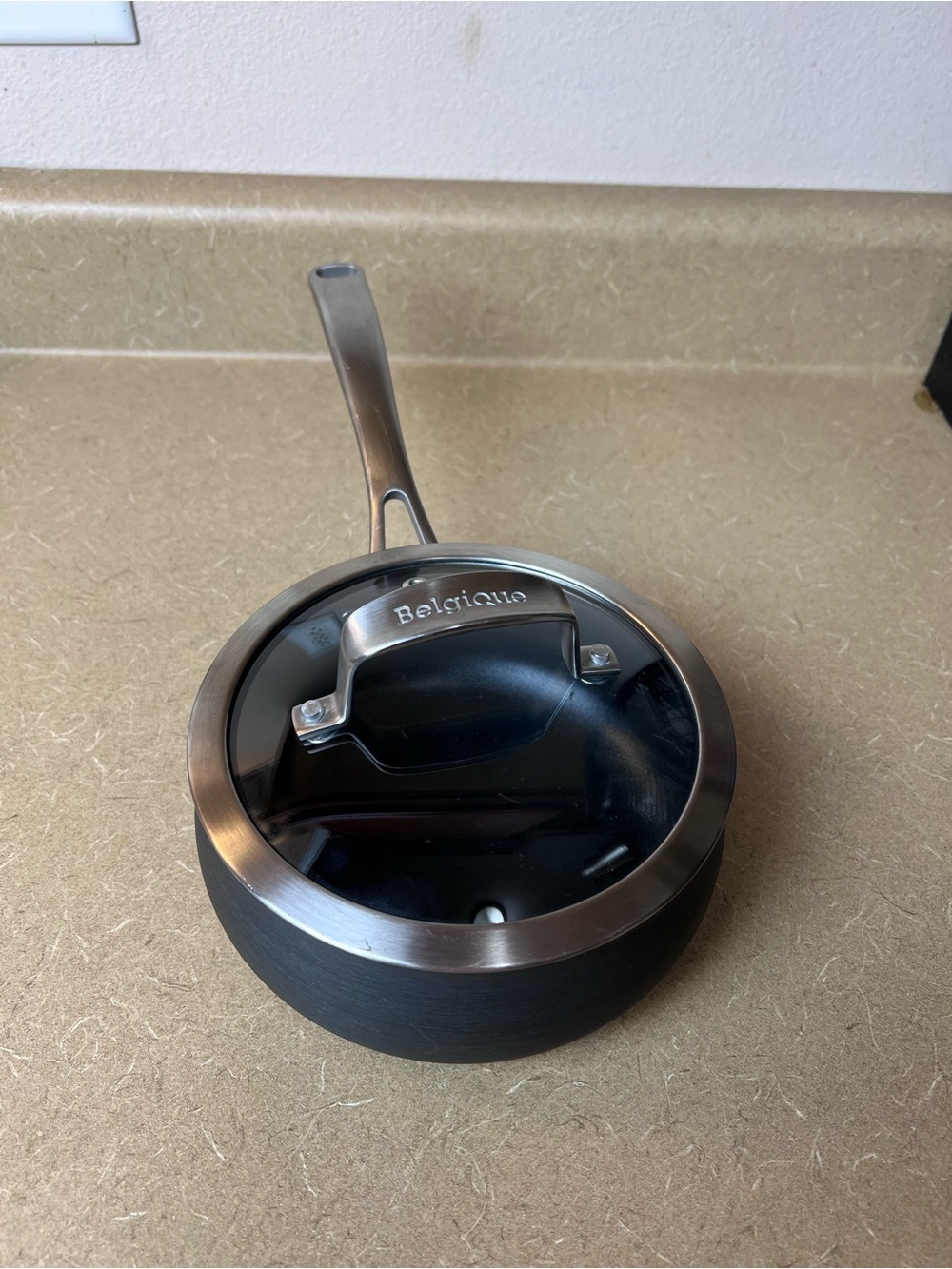 1.5 Quart - Nonstick Sauce Pan with Lid / Pot / Oven Safe - Belgique Brand